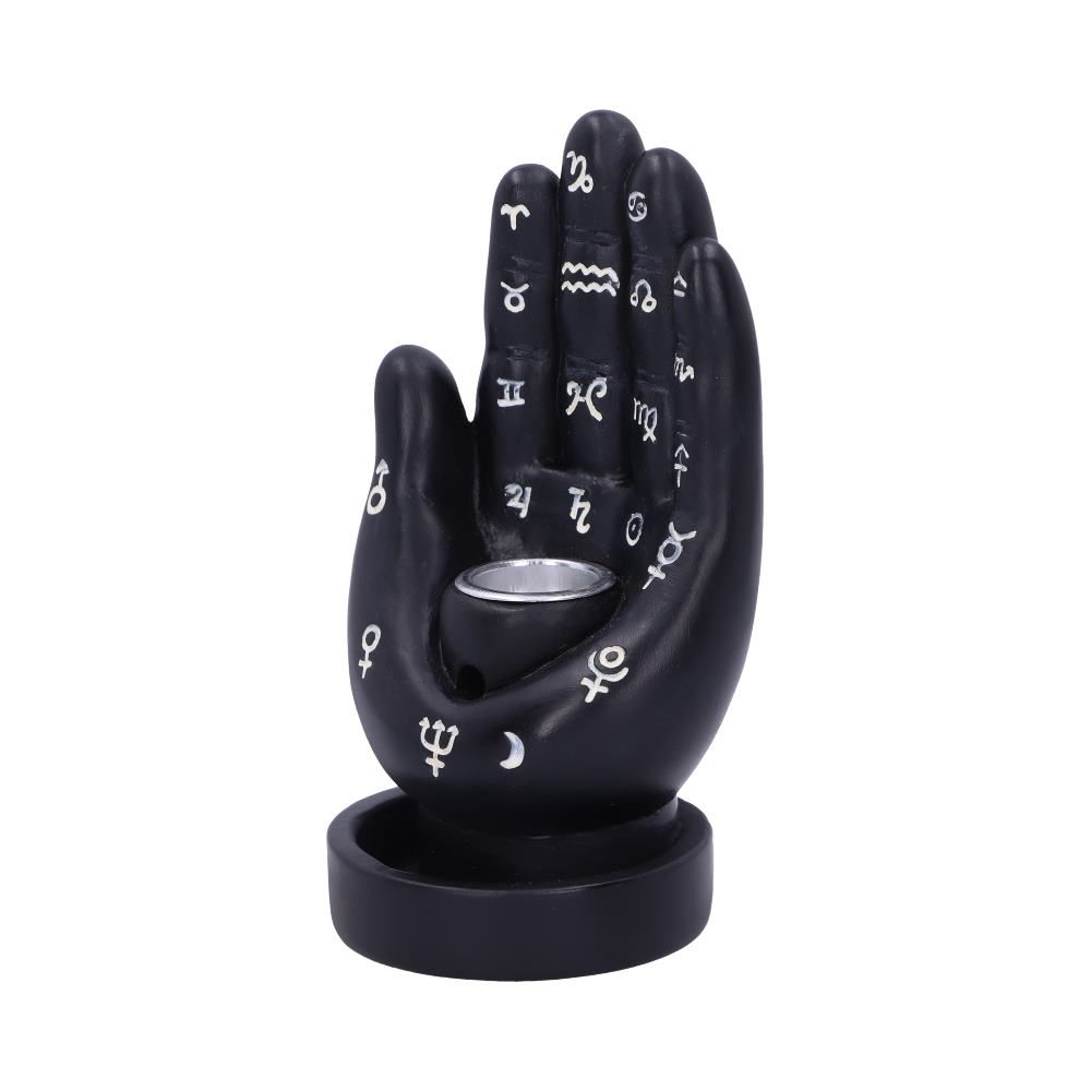 Nemesis Now Nemesis Now Palmistry Backflow Incense Burner Zwart A